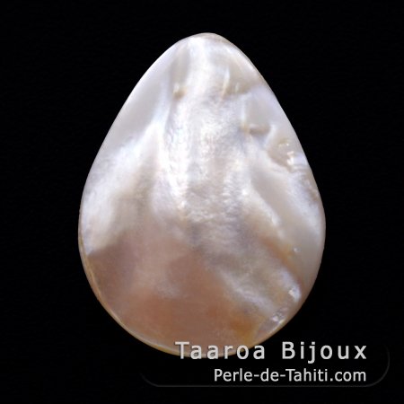 Forma Triangolo in Madreperla - 20 x 15 mm