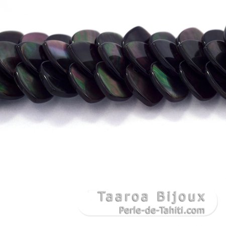 Tahiti madreperla braccialetto - Lunghezza = 18 cm