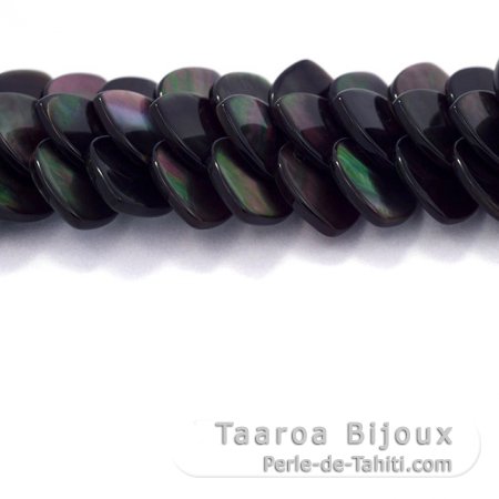 Tahiti madreperla braccialetto - Lunghezza = 20 cm