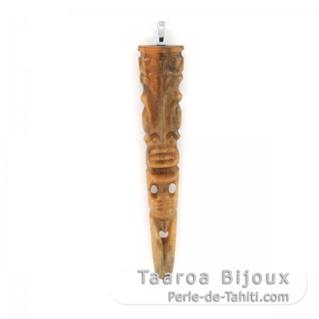 Pendente Tiki in Rostro di pesce Spada