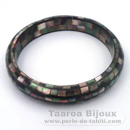 Tahiti madreperla braccialetto - Diametro = 6 cm