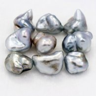 Lotto di 9 Keishi di Tahiti - 5.6 gr