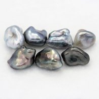 Lotto di 7 Keishi di Tahiti - 4.4 gr