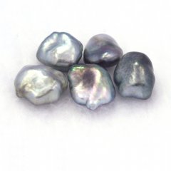 Lotto di 5 Keishi di Tahiti - 1.55 gr