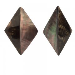 2 Forme in Madreperla di Tahiti - 60 x 35 mm