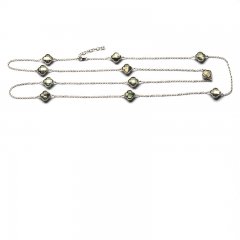 Collana in Argento .925 e Madreperla di Tahiti