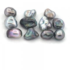 Lotto di 11 Keishi di Tahiti - 4.7 gr