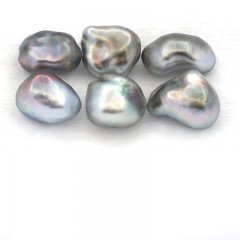 Lotto di 6 Keishi di Tahiti - 2.96 gr
