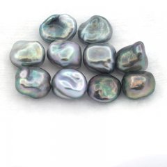 Lotto di 10 Keishi di Tahiti - 3.3 gr