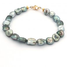 19 Keishi di Tahiti e Oro 18K