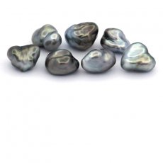 Lotto di 7 Keishi di Tahiti - 3.68 gr