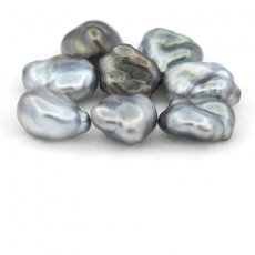 Lotto di 8 Keishi di Tahiti - 4.1 gr
