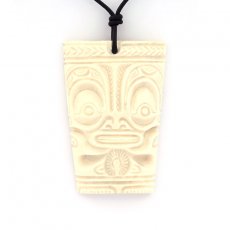 Ciondolo Tiki in Osso