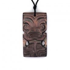 Ciondolo Tiki in Madreperla di Tahiti