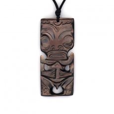Ciondolo Tiki in Madreperla di Tahiti