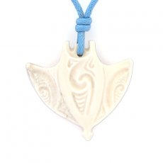 Ciondolo a forma di manta in Osso