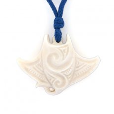 Ciondolo a forma di manta in Osso