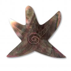 Forma Stella in madreperla - Dimensioni: 63 x 60 mm