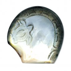 Madreperla di Tahiti Incisa - 10 x 10.5 cm