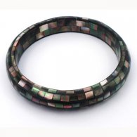 Tahiti madreperla braccialetto - Diametro = 7 cm