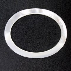 Forma ovale in madreperla - 45 x 35 x 2 mm