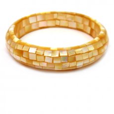 Australian Mother-of-pearl bracelet - Diameter = 6 cm