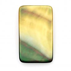 Forma rettangolo in madreperla - 27 x 16 mm