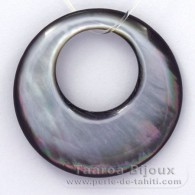 Forma rotonda in madreperla - Diametro de 40 mm