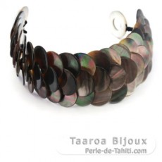 Tahiti madreperla braccialetto - Lunghezza = 21 cm