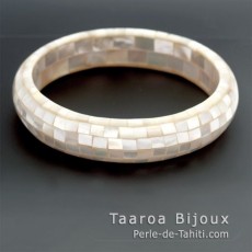 Braccialetto in madreperla  d'Australia - Diametro = 6 cm