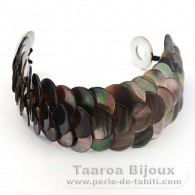 Tahiti madreperla braccialetto - Lunghezza = 18 cm