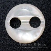 Forma rotonda in madreperla - Diametro de 15 mm